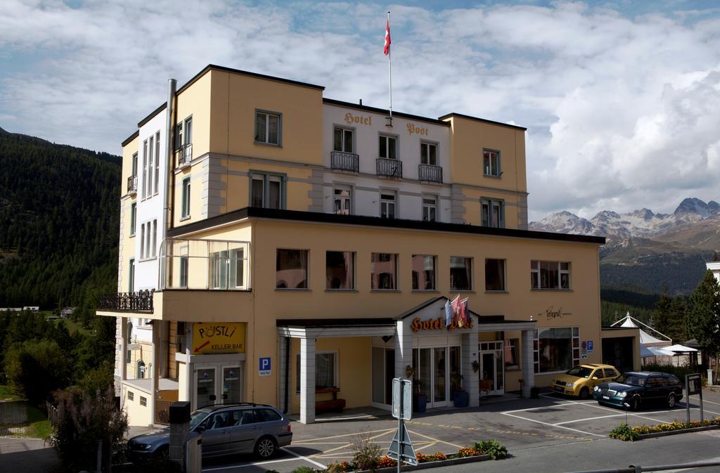 Hotel Post Pontresina Exterior foto