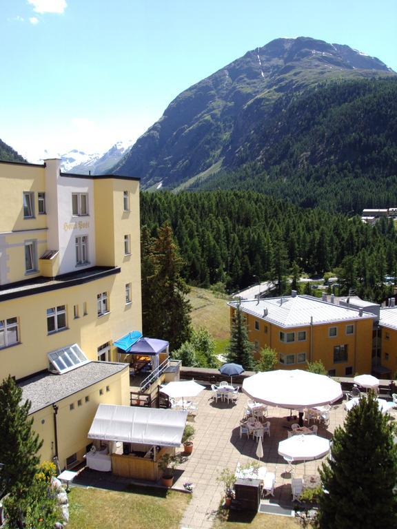 Hotel Post Pontresina Exterior foto