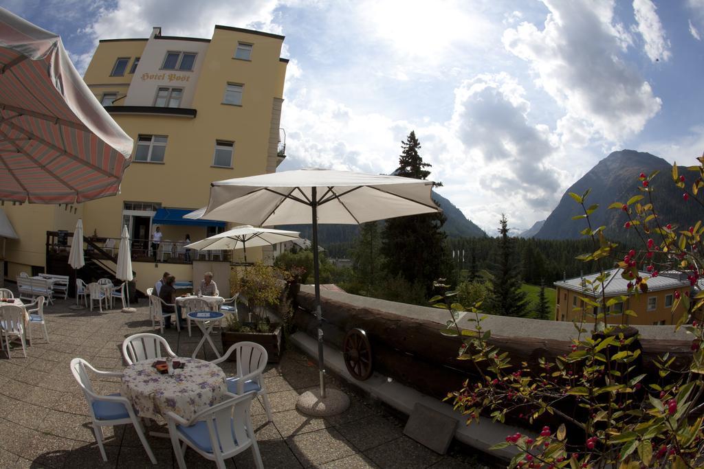 Hotel Post Pontresina Exterior foto
